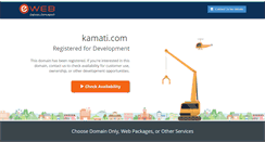 Desktop Screenshot of kamati.com