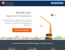 Tablet Screenshot of kamati.com